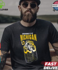 Michigan Wolverines Colosseum Toddler Crushing It T Shirt