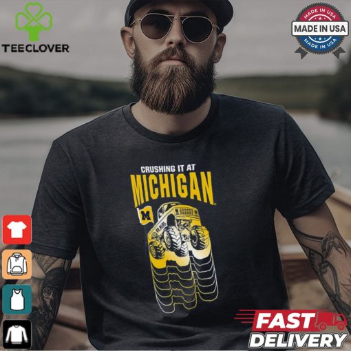 Michigan Wolverines Colosseum Toddler Crushing It T Shirt