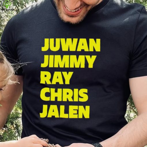 Michigan Wolverines Fab Five Juwan Jimmy Ray Chris Jalen hoodie, sweater, longsleeve, shirt v-neck, t-shirt