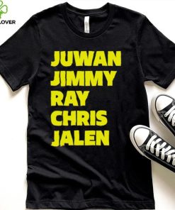 Michigan Wolverines Fab Five Juwan Jimmy Ray Chris Jalen hoodie, sweater, longsleeve, shirt v-neck, t-shirt