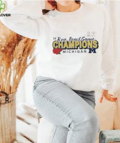 Michigan Wolverines Fanatics Branded Women’s College Football Playoff 2024 Rose Bowl Champions hoodie, sweater, longsleeve, shirt v-neck, t-shirt