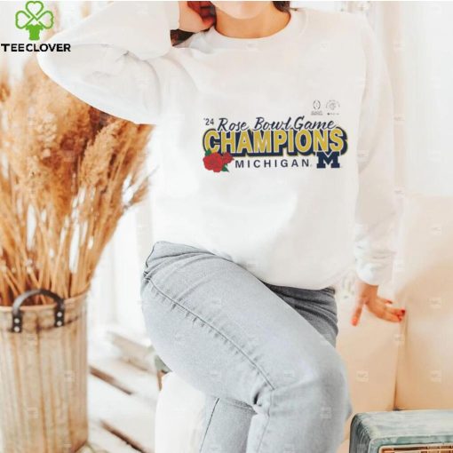 Michigan Wolverines Fanatics Branded Women’s College Football Playoff 2024 Rose Bowl Champions hoodie, sweater, longsleeve, shirt v-neck, t-shirt