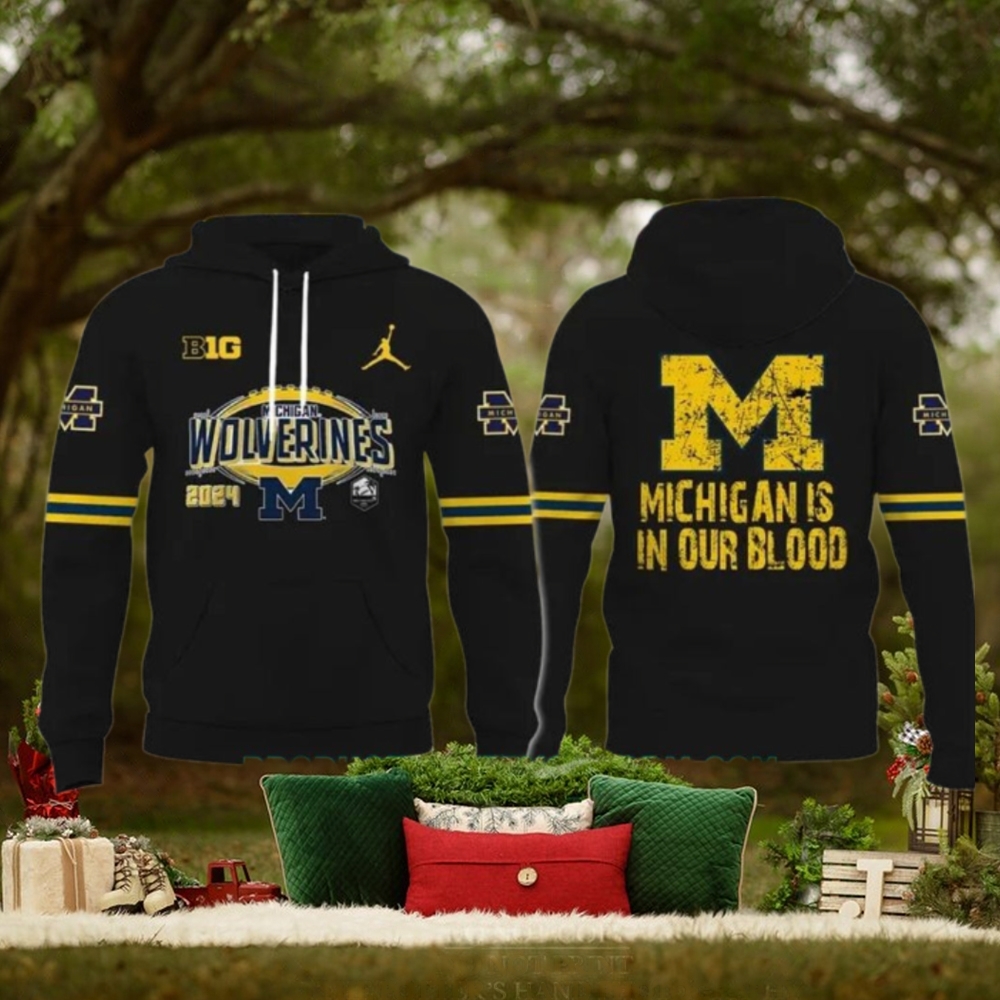 Michigan Wolverines Football 2024 Reliaquest Bowl Champions Hoodie Michigan Wolverines Football 2024 Reliaquest Bowl Champions Hoodie