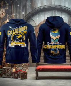 Michigan Wolverines Football ReliaQuest Bowl Champions 2025 Hoodie T Shirt