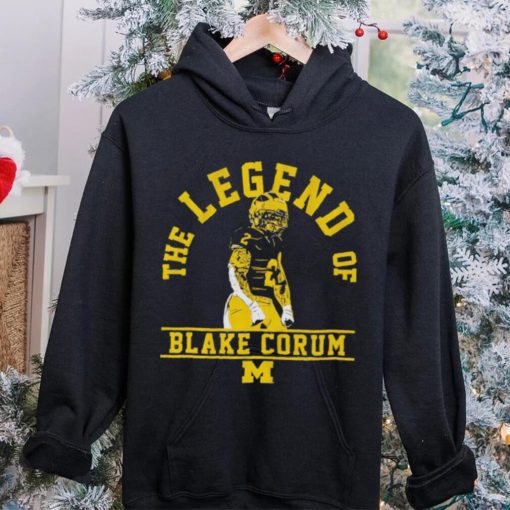 Michigan Wolverines Football The Legend Of Blake Corum hoodie, sweater, longsleeve, shirt v-neck, t-shirt