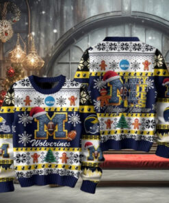 Michigan Wolverines Football They Not Like Us Christmas Ugly Sweater