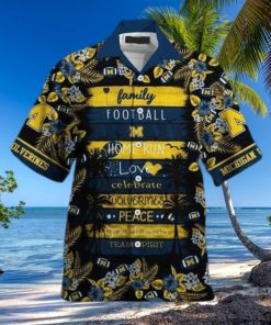 Michigan Wolverines Funny Hawaiian Shirt Gift For College Football Fans