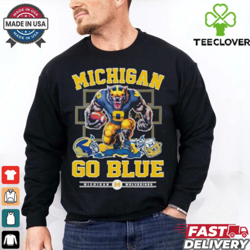 Michigan Wolverines Go Blue 2024 Shirt