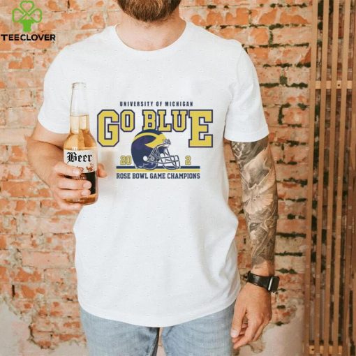 Michigan Wolverines Go Blue Rose Bowl Game Champions hoodie, sweater, longsleeve, shirt v-neck, t-shirt