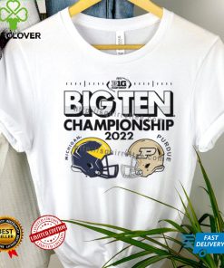 Michigan Wolverines Head to Head 2022 Big Ten Championship Game Shirt