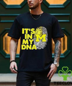 Michigan Wolverines It’s In My DNA Fingerprint shirt