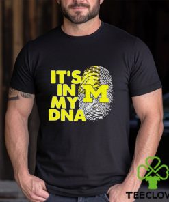 Michigan Wolverines It’s In My DNA Fingerprint shirt