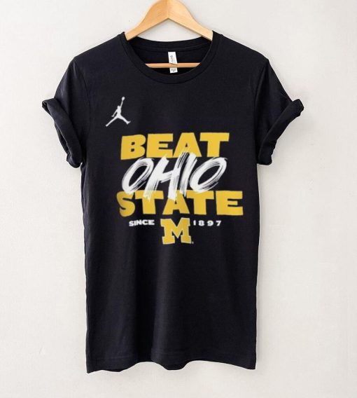 Michigan Wolverines Jordan Brand Michigan Ohio State Rivalry T Shirt