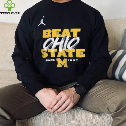 Michigan Wolverines Jordan Brand Michigan Ohio State Rivalry T Shirt