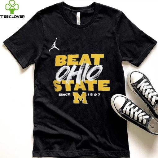 Michigan Wolverines Jordan Brand Michigan Ohio State Rivalry T Shirt