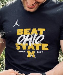 Michigan Wolverines Jordan Brand Michigan Ohio State Rivalry T Shirt