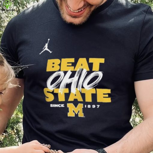 Michigan Wolverines Jordan Brand Michigan Ohio State Rivalry T Shirt