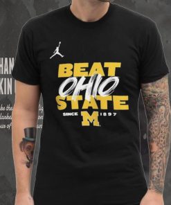 Michigan Wolverines Jordan Brand Michigan Ohio State Rivalry T Shirt