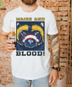 Michigan Wolverines Maize and Blood Shirt