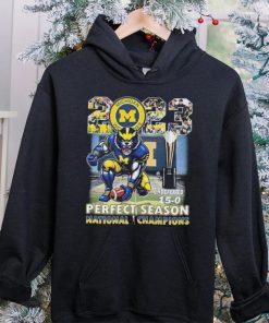 Michigan Wolverines Mascot 2023 Undefeated 15 0 Perfect Season CFP National Champions Shirt