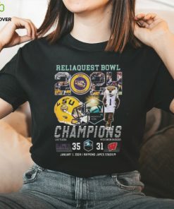 Michigan Wolverines Mascot Reliaquest Bowl 2024 Champions T Shirt