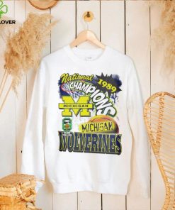 Michigan Wolverines NCAA National Champions 1989 vintage shirt