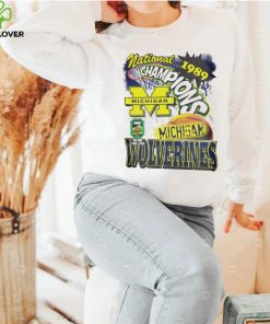 Michigan Wolverines NCAA National Champions 1989 vintage shirt