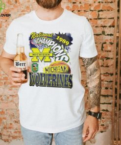 Michigan Wolverines NCAA National Champions 1989 vintage shirt