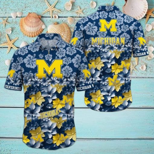 Michigan Wolverines NCAA2 Hawaiian Shirt Trending Summer