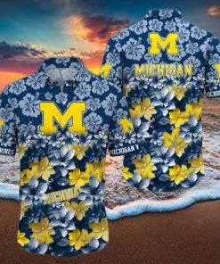 Michigan Wolverines NCAA2 Hawaiian Shirt Trending Summer