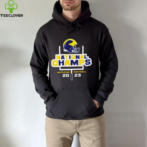 Michigan Wolverines National Champions 2023 helmet hoodie, sweater, longsleeve, shirt v-neck, t-shirt