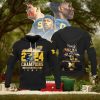 Michigan Wolverines National Champions 2024 Black Design Hoodie T Shirt