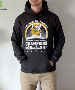 Michigan Wolverines National Champions 2024 skyline city hoodie, sweater, longsleeve, shirt v-neck, t-shirt