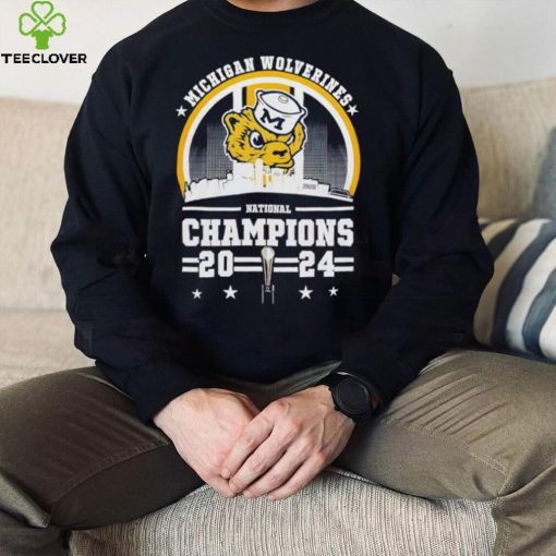 Michigan Wolverines National Champions 2024 skyline city hoodie, sweater, longsleeve, shirt v-neck, t-shirt