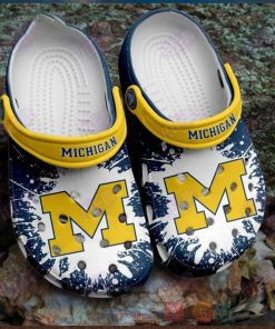 Michigan Wolverines Ncaa Crocs Clog Shoes