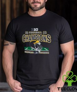 Michigan Wolverines Original Retro Brand 2023 Big Ten Football Conference Champions T Shirt