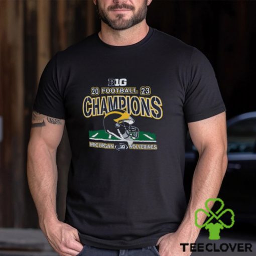 Michigan Wolverines Original Retro Brand 2023 Big Ten Football Conference Champions T Shirt