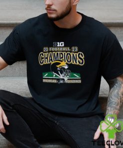 Michigan Wolverines Original Retro Brand 2023 Big Ten Football Conference Champions T Shirt