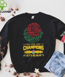 Michigan Wolverines Players Names Rose Bowl Game 2024 Let’s Go Blue Shirt