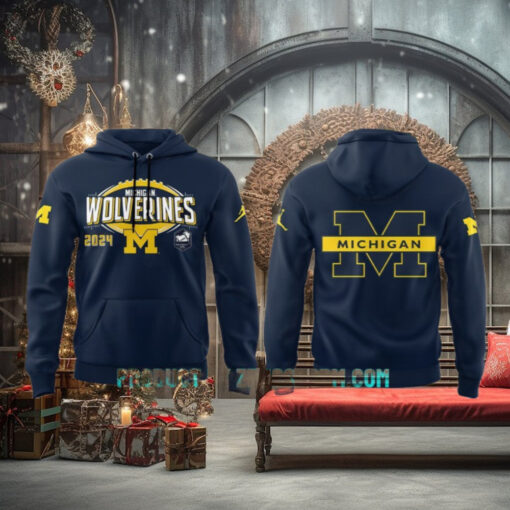 Michigan Wolverines Reliaquest Bowl 2024 Champions Hoodie