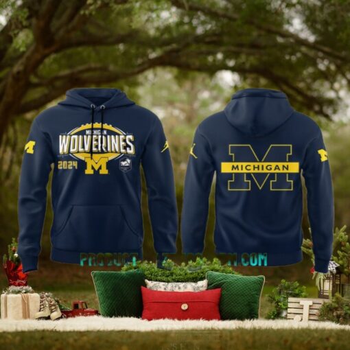 Michigan Wolverines Reliaquest Bowl 2024 Champions Hoodie