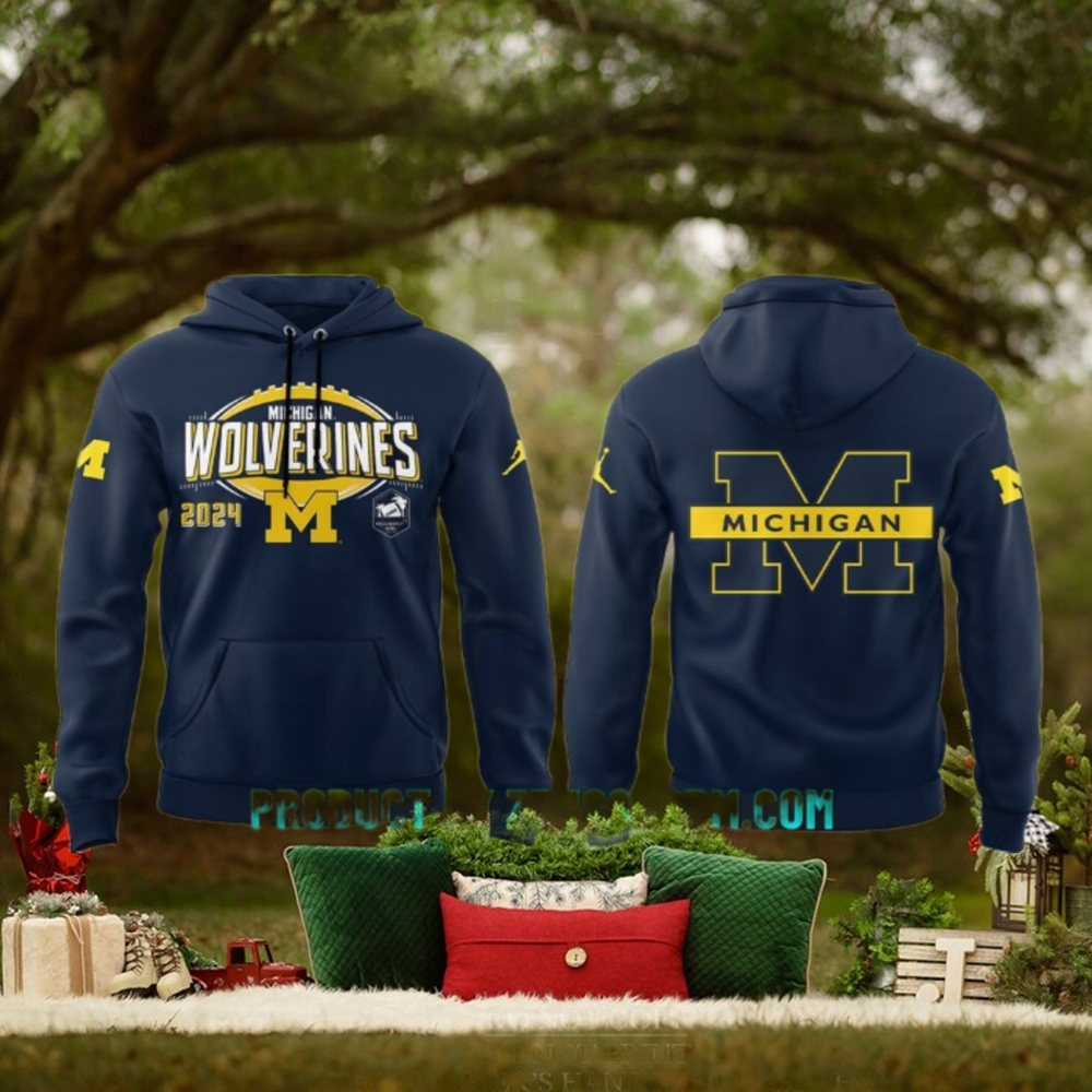 Michigan Wolverines Reliaquest Bowl 2024 Champions Hoodie Michigan Wolverines Reliaquest Bowl 2024 Champions Hoodie