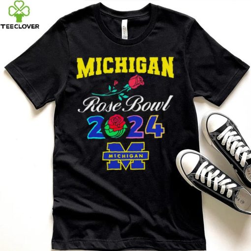 Michigan Wolverines Rose Bowl Game 2024 football logo hoodie, sweater, longsleeve, shirt v-neck, t-shirt