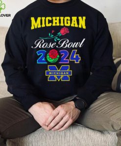 Michigan Wolverines Rose Bowl Game 2024 football logo hoodie, sweater, longsleeve, shirt v-neck, t-shirt