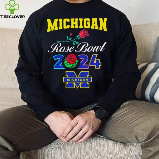 Michigan Wolverines Rose Bowl Game 2024 football logo hoodie, sweater, longsleeve, shirt v-neck, t-shirt