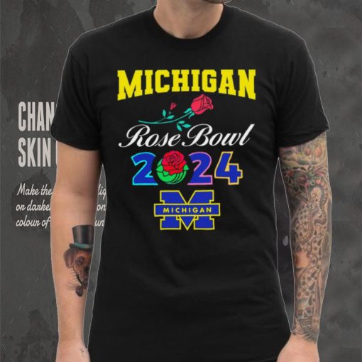 Michigan Wolverines Rose Bowl Game 2024 football logo hoodie, sweater, longsleeve, shirt v-neck, t-shirt