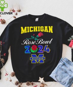 Michigan Wolverines Rose Bowl Game 2024 football logo hoodie, sweater, longsleeve, shirt v-neck, t-shirt