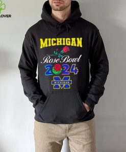 Michigan Wolverines Rose Bowl Game 2024 football logo hoodie, sweater, longsleeve, shirt v-neck, t-shirt