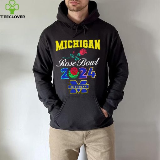 Michigan Wolverines Rose Bowl Game 2024 football logo hoodie, sweater, longsleeve, shirt v-neck, t-shirt