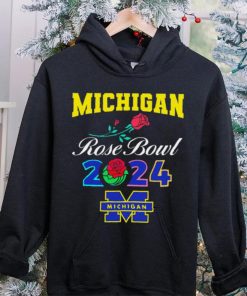 Michigan Wolverines Rose Bowl Game 2024 football logo hoodie, sweater, longsleeve, shirt v-neck, t-shirt